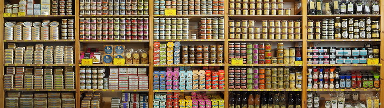 Canned fish outlet