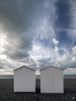 Two white beach cabins v1.0