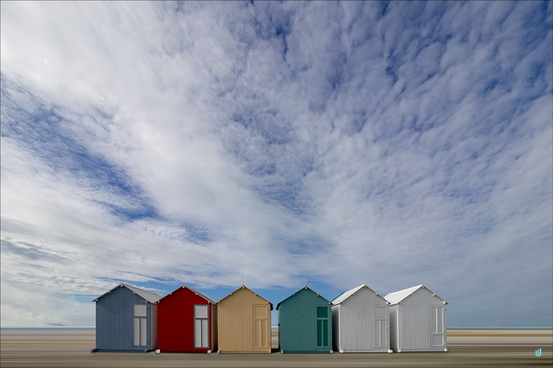 Sea cabins in Cayeux v4.0