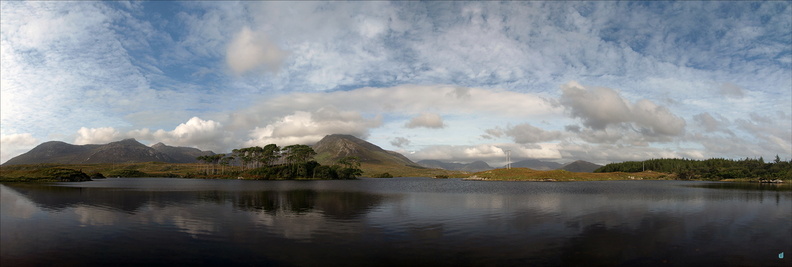 Derryclare Lough Panorama